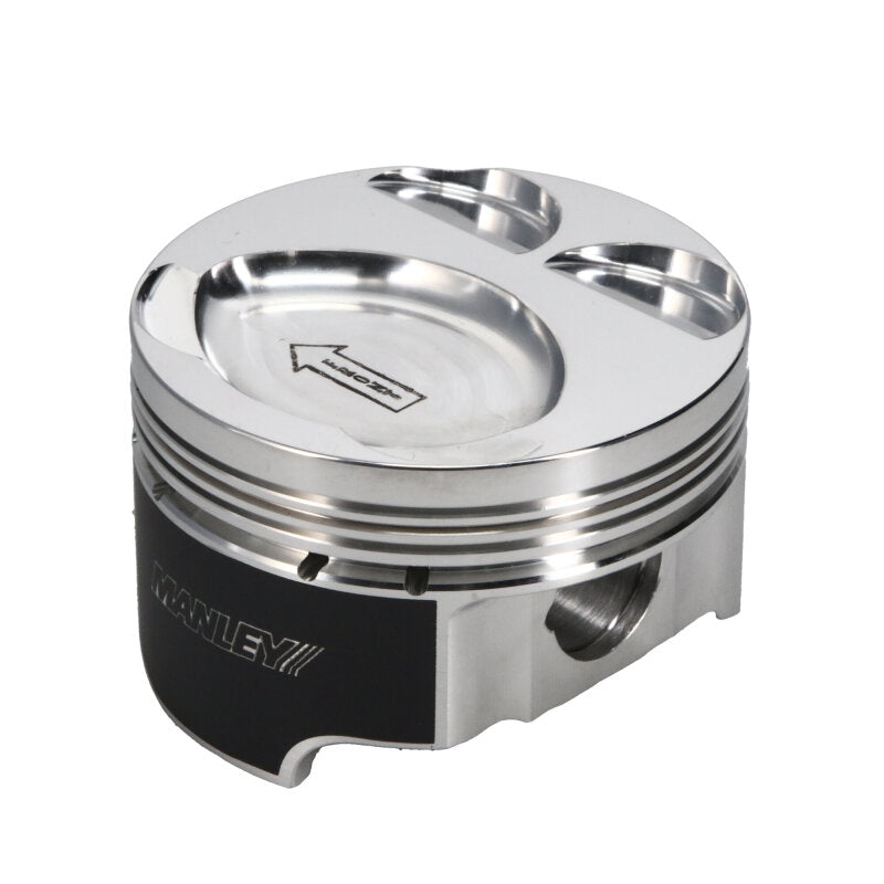 Manley MazdaSpeed 3 MZR 2.3L 87.75mm Bore -13.3cc Dome 9.5:1 CR Piston w/ Rings - Single-thumbmail-5