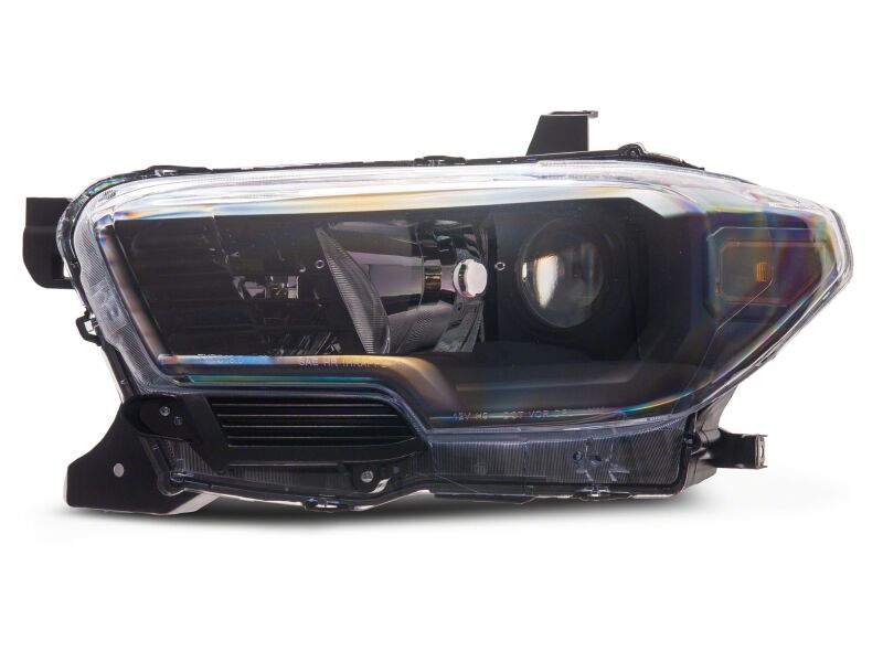 Raxiom 16-23 Toyota Tacoma Axial Series OE Replacement Headlights- Black Housing- Clear Lens-thumbmail-8