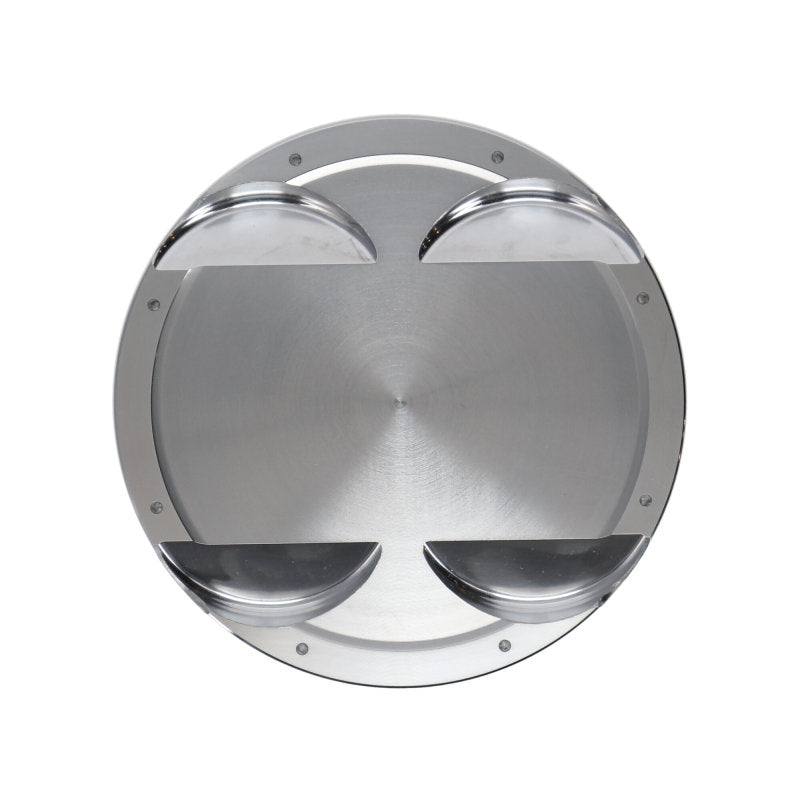 Manley Mitsubishi 4B11 86.5mm Bore 10.0:1 CR -3.5cc Dish Turbo Tuff Piston Set w/ Rings-thumbmail-5
