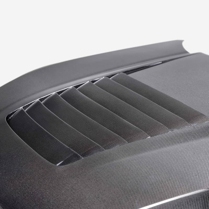 Anderson Composites 2024 Ford Mustang S650 Double-Sided Carbon Fiber Hood-thumbmail-3