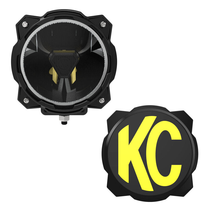 KC HiLiTES Gravity Titan LED 6in. - Single Light (Wide-40 Beam)-thumbmail-1