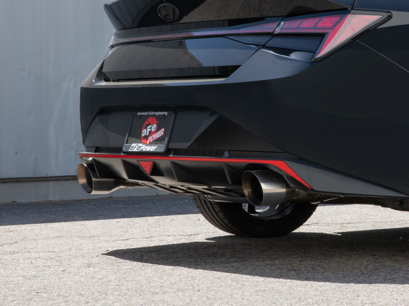 aFe Takeda 22-23 Hyundai Elantra N L4-2.0L (t) 3in 304 SS Cat-Back Exhaust w/ Polished Tips-thumbmail-4