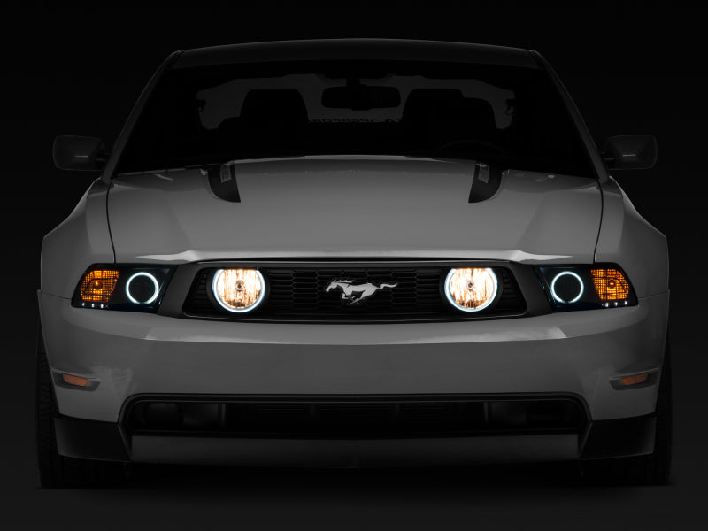 Raxiom 05-12 Ford Mustang GT LED Halo Fog Lights (Smoked)-thumbmail-8