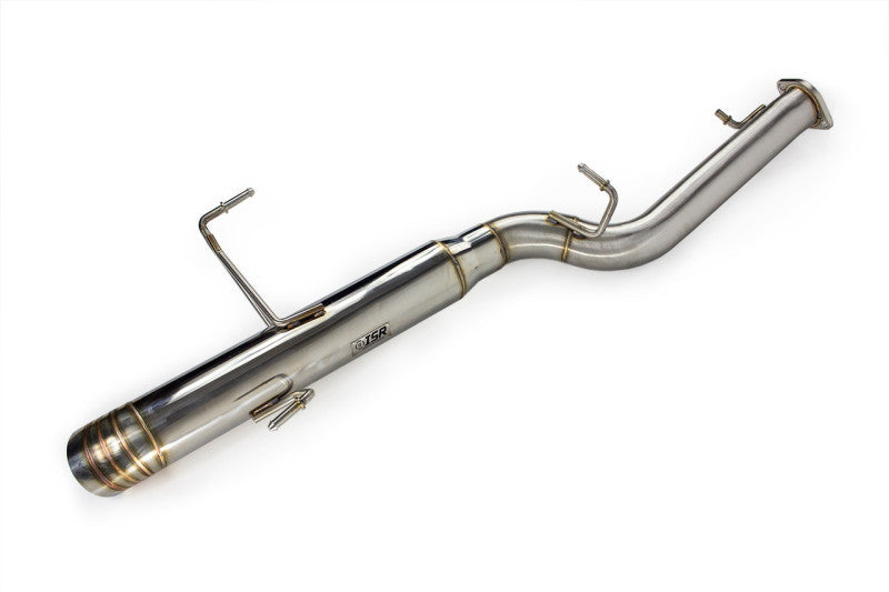 ISR Performance Series II - EP Single Tip Blast Pipe Exhaust - Resonated - 95-98 Nissan 240sx (S14)-thumbmail-2