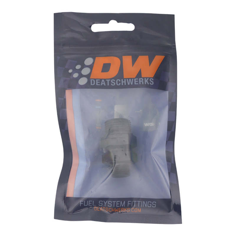 DeatschWerks 6AN ORB Male to 8AN ORB Male Swivel Adapter - Anodized Matte Black-thumbmail-2