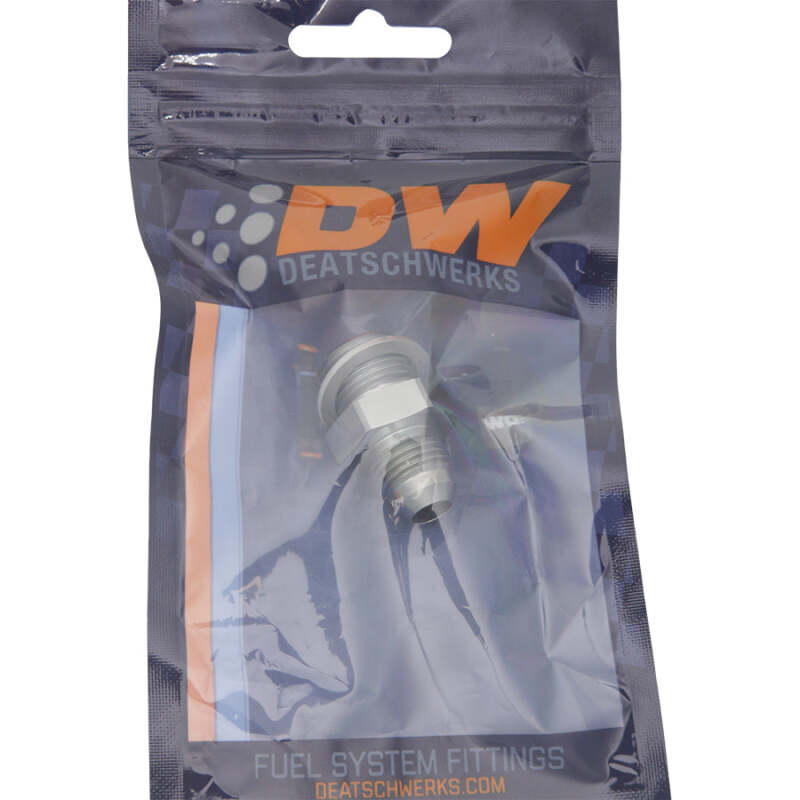DeatschWerks 6AN Male Flare to M16 X 1.5 Male Metric Adapter (Incl. Crush Washer) - Titanium-thumbmail-3