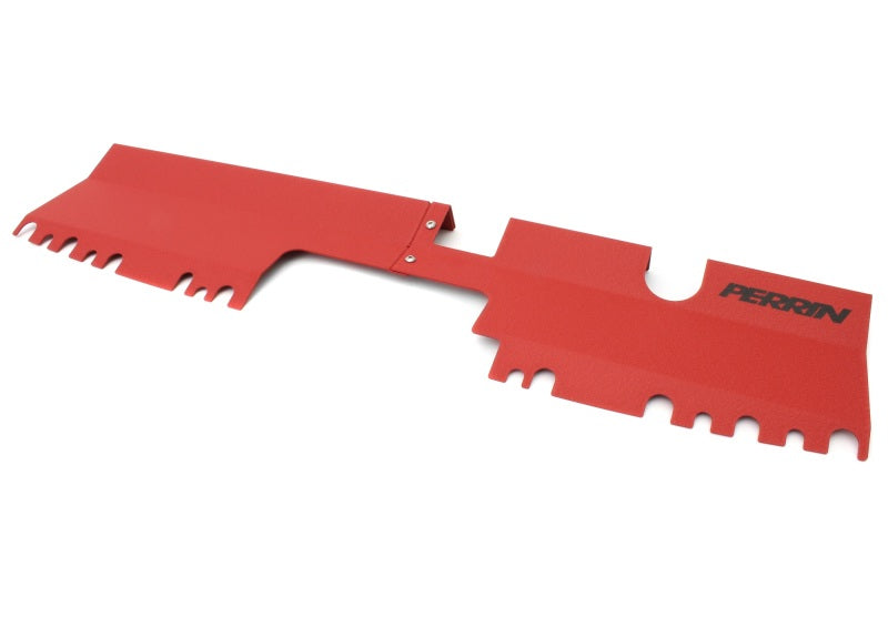 Perrin 15-21 WRX/STI Radiator Shroud (Without OEM Intake Scoop) - Red-thumbmail-4