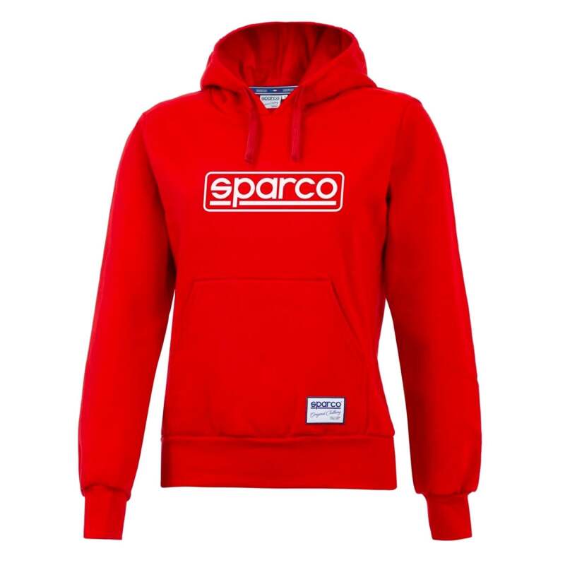 Sparco Hoodie Lady Frame LRG Red-thumbmail-1