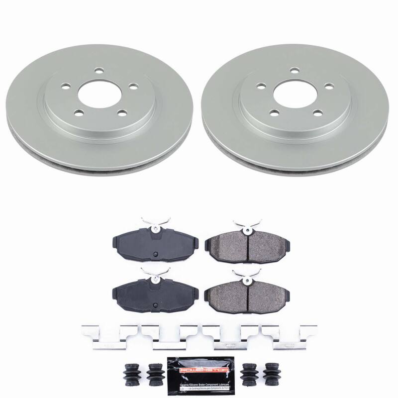 Power Stop 05-11 Ford Mustang Rear Z23 Coated Brake Kit-thumbmail-1