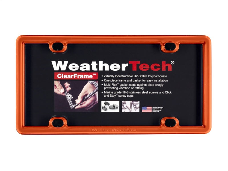 WeatherTech ClearFrame - Orange-thumbmail-2