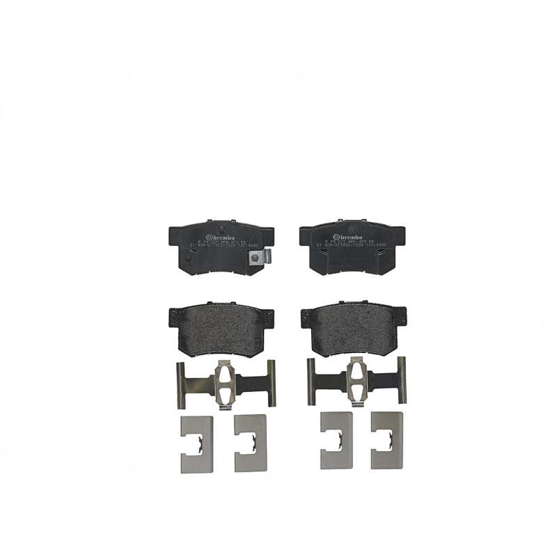 Brembo OE 07-13 Suzuki SX4/2012 SX4 Crossover PRIME Low-Met Brake Pad - Rear-thumbmail-2