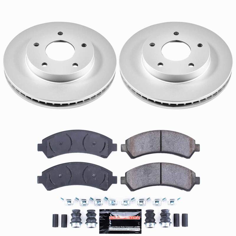 Power Stop 97-05 Chevrolet Blazer Front Z23 Coated Brake Kit-thumbmail-1