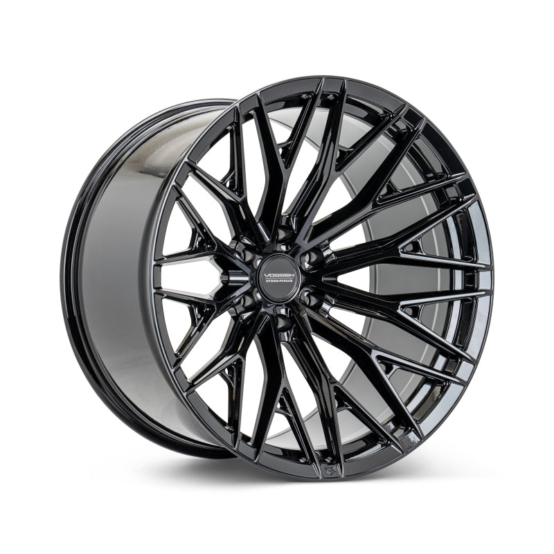 Vossen HFX-6 - 22x9.5 - ET30 - 6X130 - 84.1 - DEEP - GB - GLOSS BLACK-thumbmail-1
