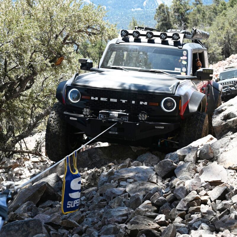 Superwinch 10000 LBS 12V DC 3/8in x 54ft Synthetic Rope Scorpion 10000SR Winch - Black Powdercoat-thumbmail-11