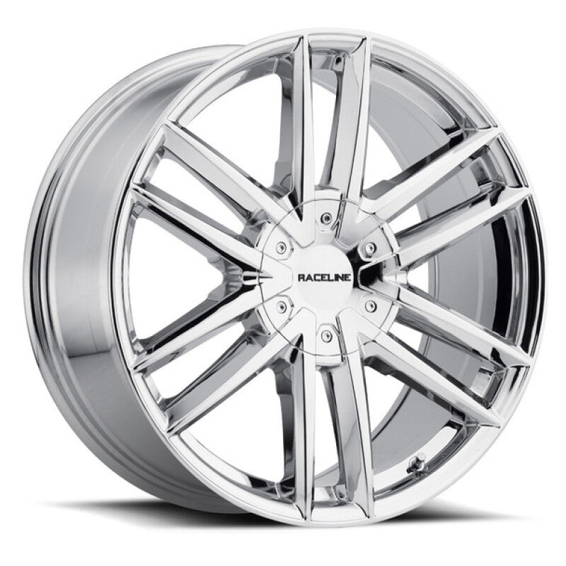 Raceline 158C Impulse 22x9.5in / 6X139.7/6X135 BP / 35mm Offset / 106.1mm Bore - Chrome-thumbmail-1