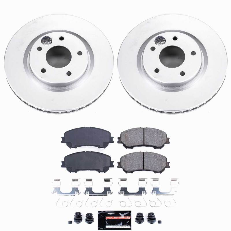 Power Stop 14-20 Nissan Rogue Front Z23 Coated Brake Kit-thumbmail-1