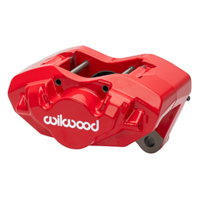 Wilwood D45 Front Dual Piston Caliper (0.79 Rotor) - Red-thumbmail-1