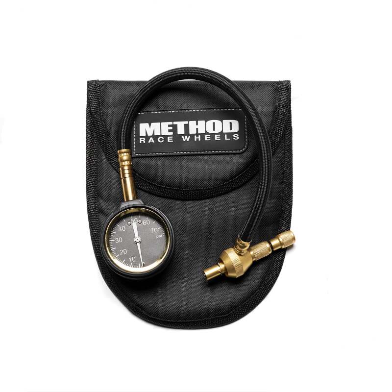 Method Brass Air Deflator Gauge 0-60 PSI - Black-thumbmail-1