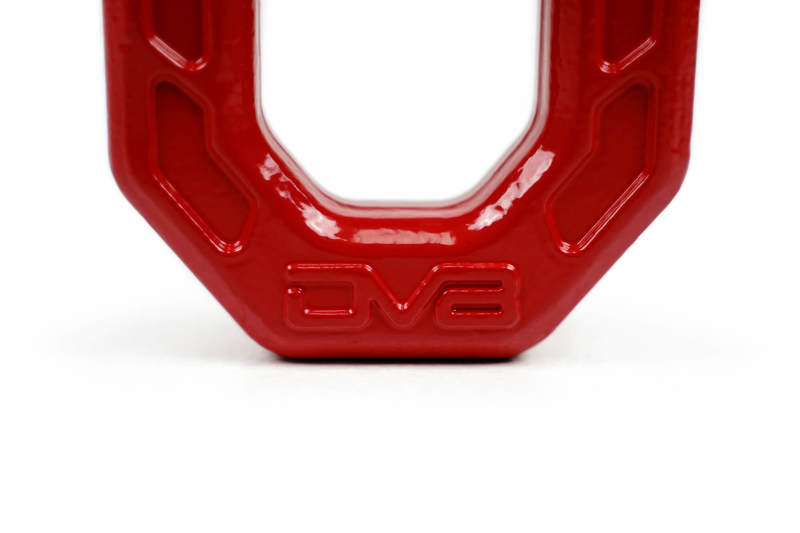 DV8 Offroad Elite Series D-Ring Shackles - Pair (Red)-thumbmail-14