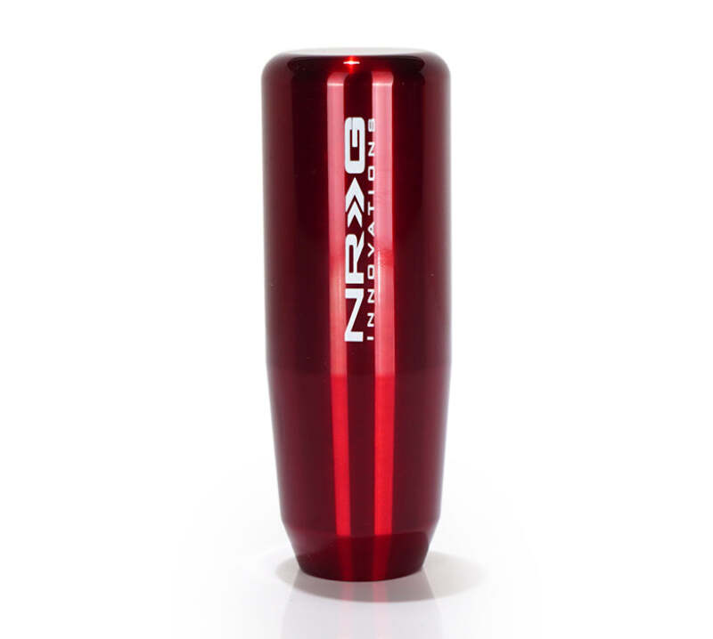 NRG Universal Short Shifter Knob - 3.5in. Length / Heavy Weight .85Lbs. - Red-thumbmail-1