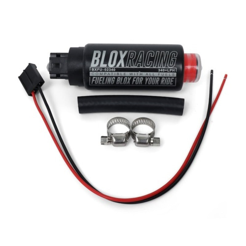 BLOX Racing 320LPH Fuel Pump E85 Compatible w/ Center Inlet-thumbmail-5