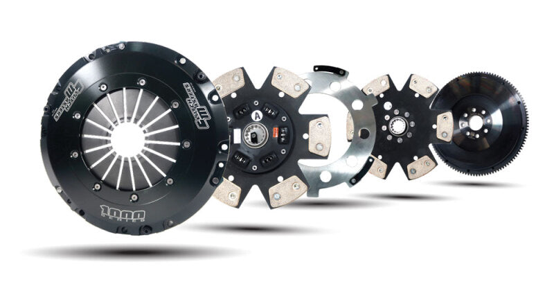 Clutch Masters 2011 Dodge Challenger 5.7L/6.4L 1000 Series Twin Disc Clutch Kit w/Aluminum Flywheel-thumbmail-4