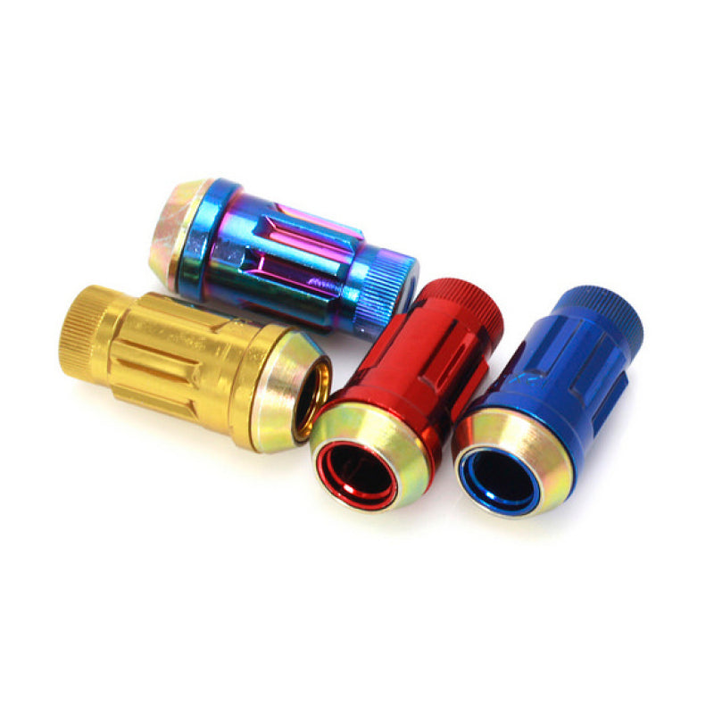 Wheel Mate Mutkei SR45R Lock Set 12x1.25 Red (4pcs)-thumbmail-2