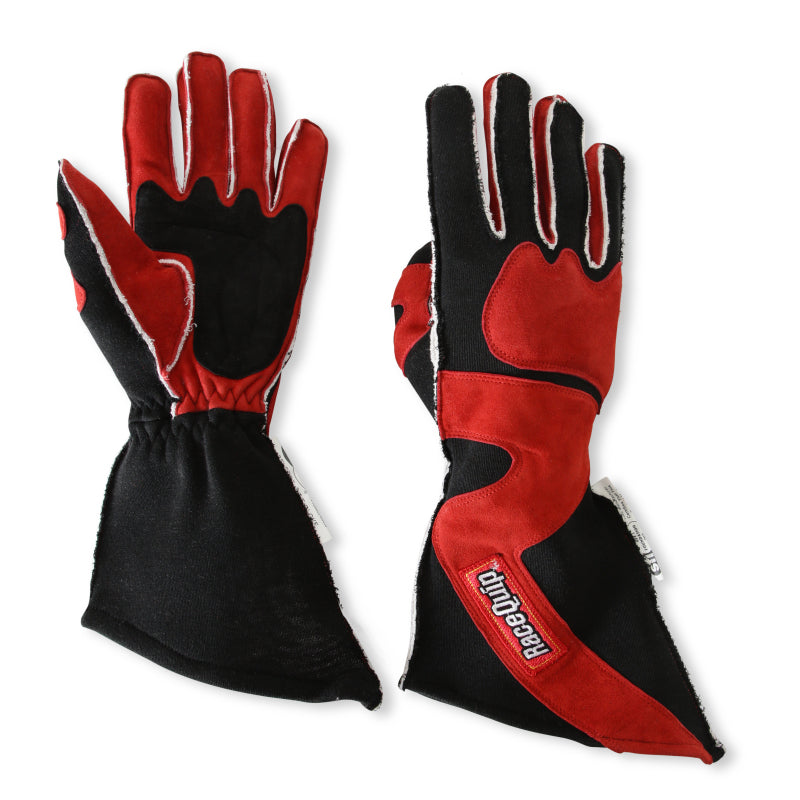 RaceQuip SFI-5 Red/Black Large Outseam Angle Cut Glove-thumbmail-5