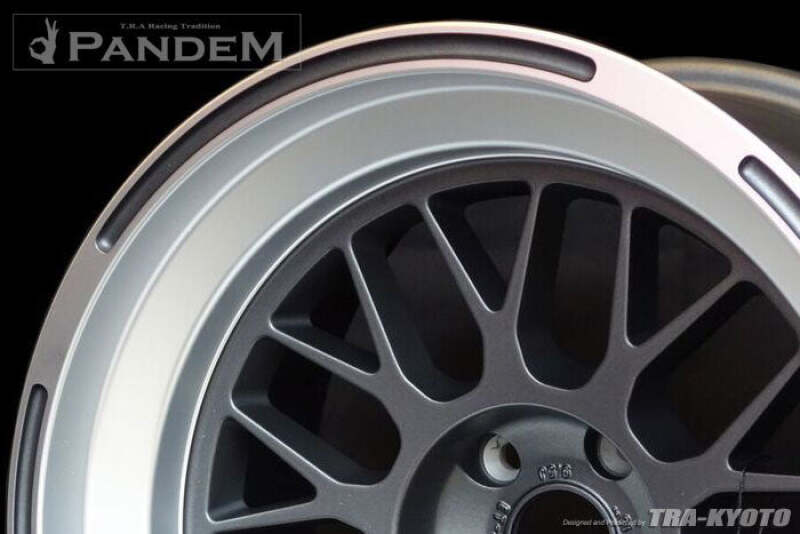 GReddy Pandem 6666 Wheel 18x9 +6 5-114 - Gunmetal-thumbmail-7