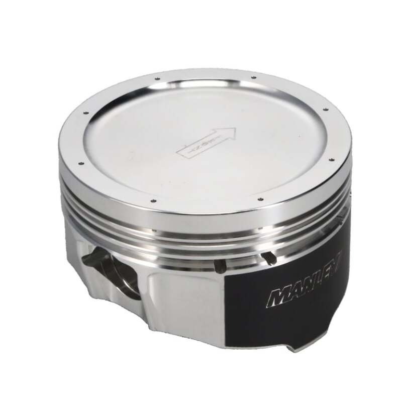 Manley 4.6L Ford Modular (2/4 Valve) 3.552in Bore 1.2in CD 11cc Turbo Tuff Dish Pistons - Set of 8-thumbmail-1