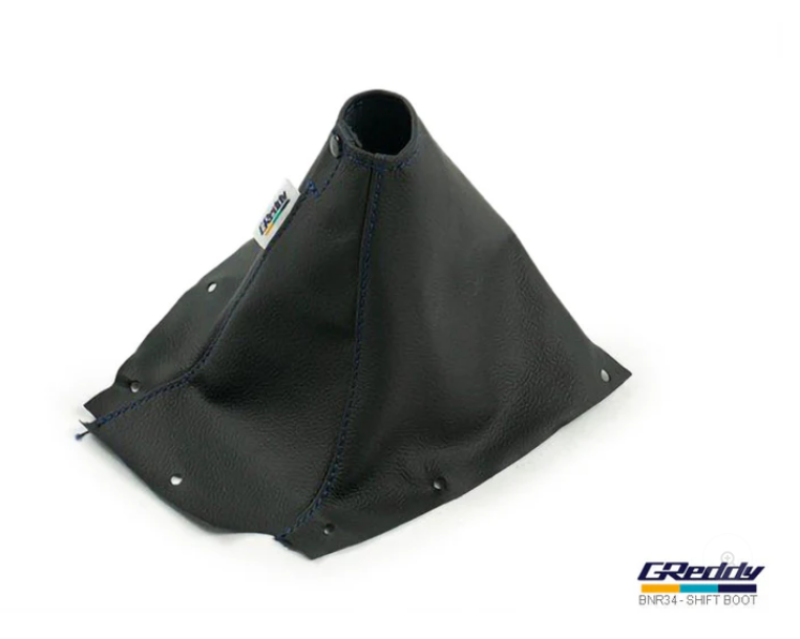 GReddy 99-02 Nissan Skyline R34 Genuine Leather Shift Boot-thumbmail-1