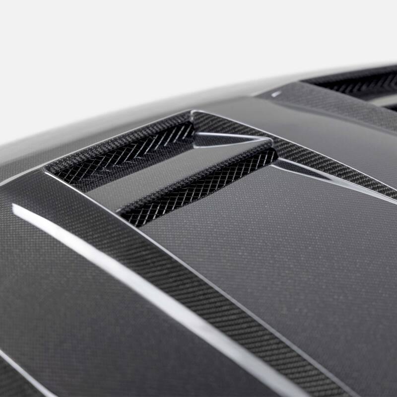 Seibon 2022-2023 Volkswagen Golf GTI/R DV-Style Carbon Fiber Hood-thumbmail-9