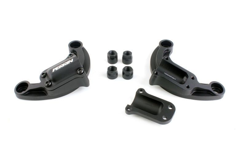 Perrin 2022 Subaru WRX Strut Brace w/ Billet Feet - Black-thumbmail-4