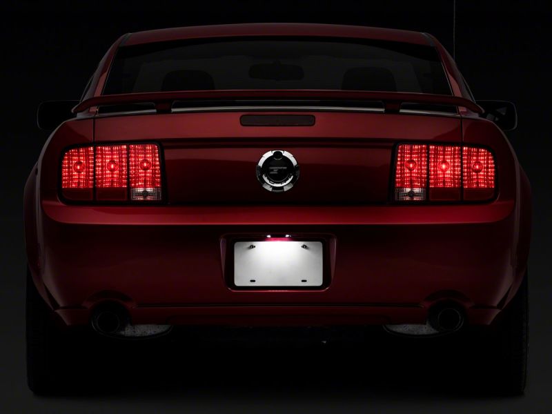 Raxiom 05-09 Ford Mustang Axial Series LED License Plate Lamps-thumbmail-7