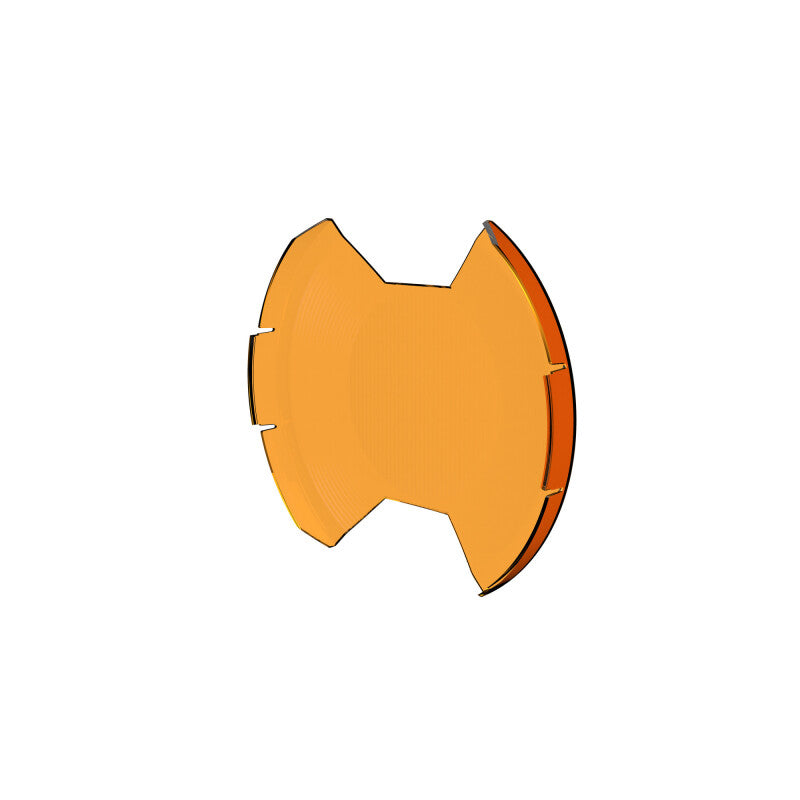 KC HiLiTES SlimLite 8in. LED Light Shield Driving (Shield Only) - Amber-thumbmail-9