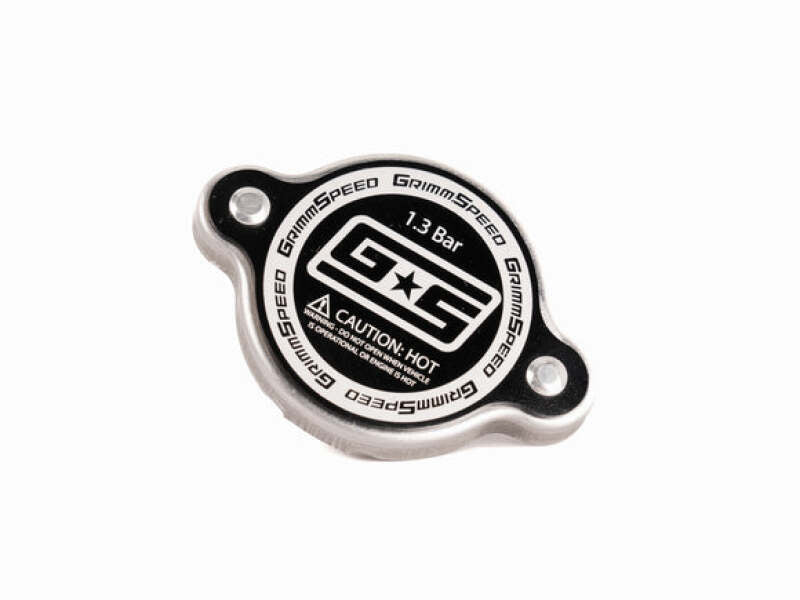 GrimmSpeed Subaru 1.3 Bar Radiator Cap - Black-thumbmail-1