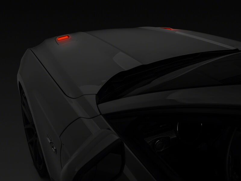 Raxiom 15-17 Ford Mustang GT Axial Series Hood Mount LED Turn Signal Kit- Red-thumbmail-5