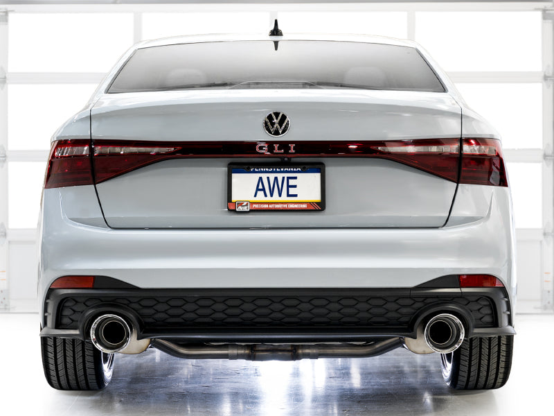AWE 22-25 Volkswagen Jetta GLI Track Edition Exhaust - Chrome Silver Tips-thumbmail-10