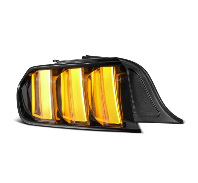 AlphaRex 15-23 Ford Mustang NOVA-Series Prismatic LED Tail Lights Black-Clear-thumbmail-5