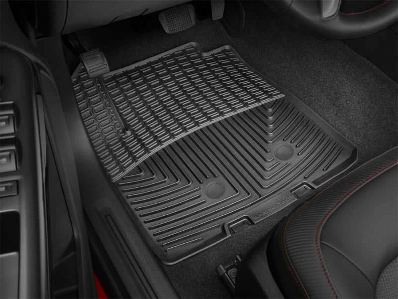 WeatherTech 2015+ Chevrolet Colorado Front Rubber Mats - Black-thumbmail-3