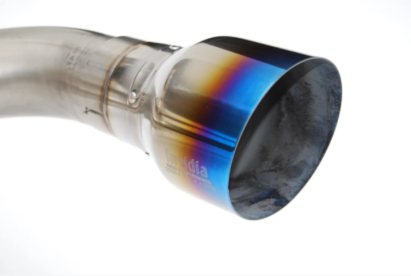 Invidia 2022+ Nissan Z 70mm Gemini Cat Back Exhaust - Single Layer TI Tips-thumbmail-3