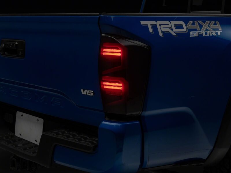 Raxiom 16-23 Toyota Tacoma ST LED Tail Lights- Black Housing- Smoked Lens-thumbmail-6