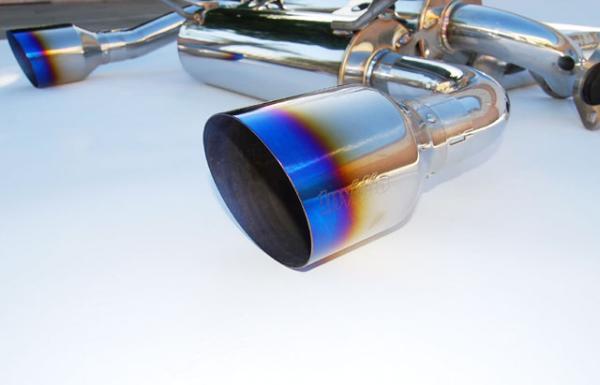 Invidia 02-08 Nissan 350z Gemini Single Layer Titanium Tip Cat-back Exhaust-thumbmail-3