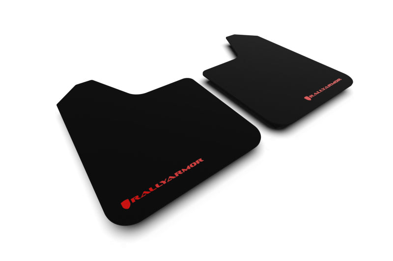 Rally Armor Universal Basic Mud Flap w/ Black Logo - Pair-thumbmail-2