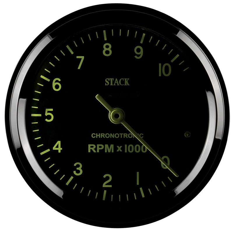 Autometer Chronocentric Tachometer - 80mm Blk - 0-10K RPM-thumbmail-6