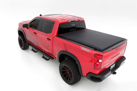 Lund 2023 Chevrolet/GMC Colorado/Canyon (5ft. Bed) Genesis Elite Roll Up Tonneau Cover - Black