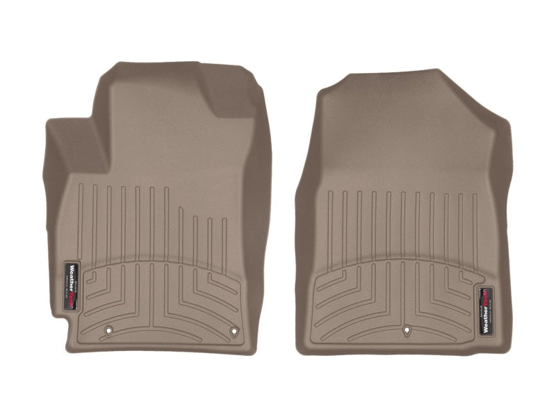 WeatherTech 2017+ Hyundai Elantra Sedan Front FloorLiner - Tan