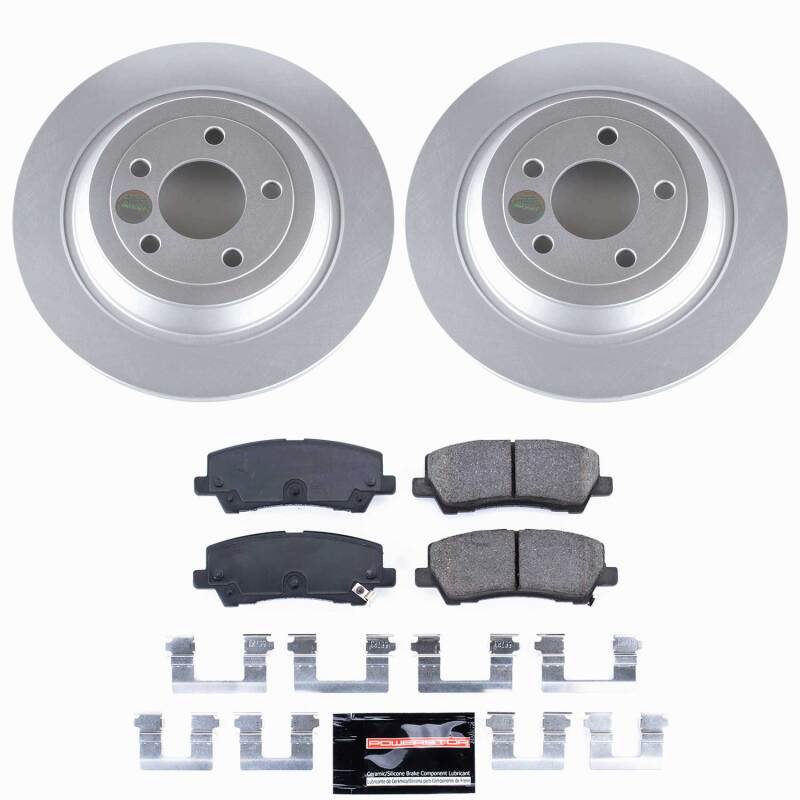 Power Stop 15-23 Ford Mustang Rear Z23 Coated Brake Kit-thumbmail-1