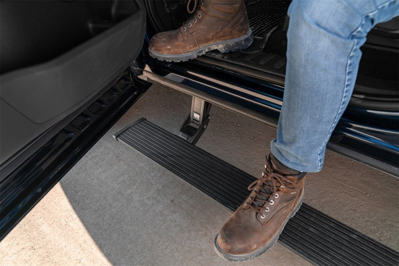 AMP Research 23-24 Chevrolet Colorado / GMC Canyon Crew Cab PowerStep Plug N Play - Black-thumbmail-5
