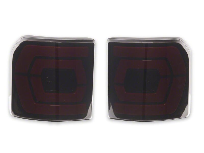 Raxiom 20-26 Jeep Gladiator JT Low Profile LED Tail Lights- Black Housing- Smoked Lens-thumbmail-11